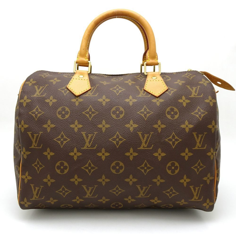 Louis Vuitton Speedy 30 Handbag Brown